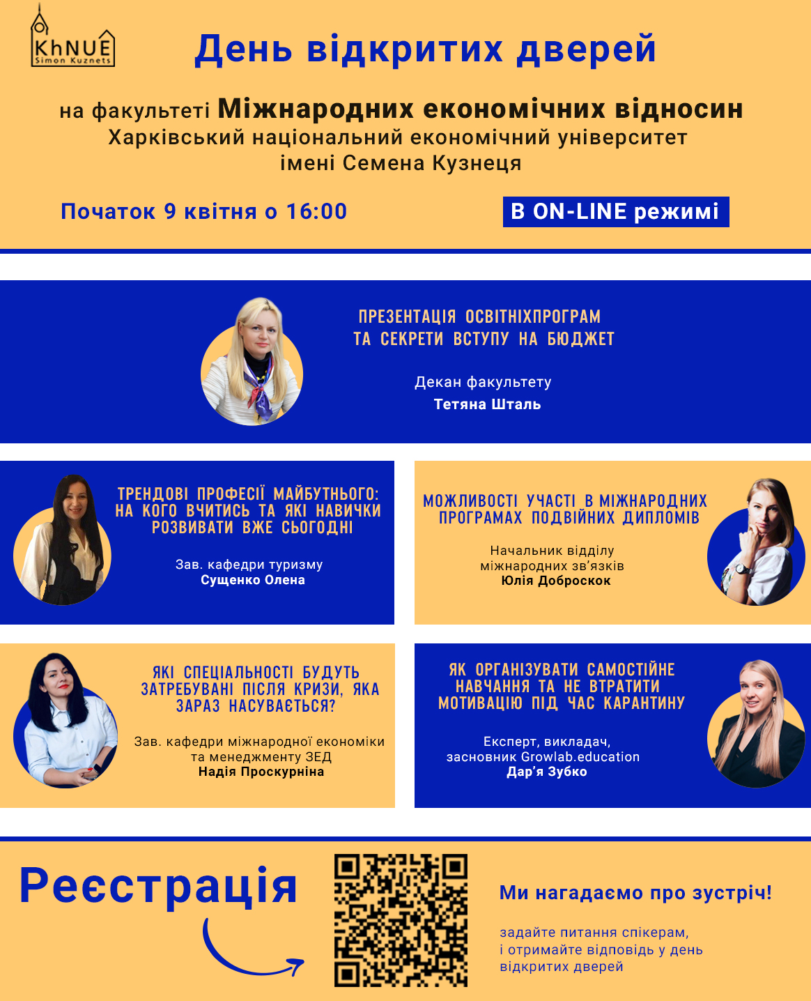 Шановні абітурієнти та їх батьки!