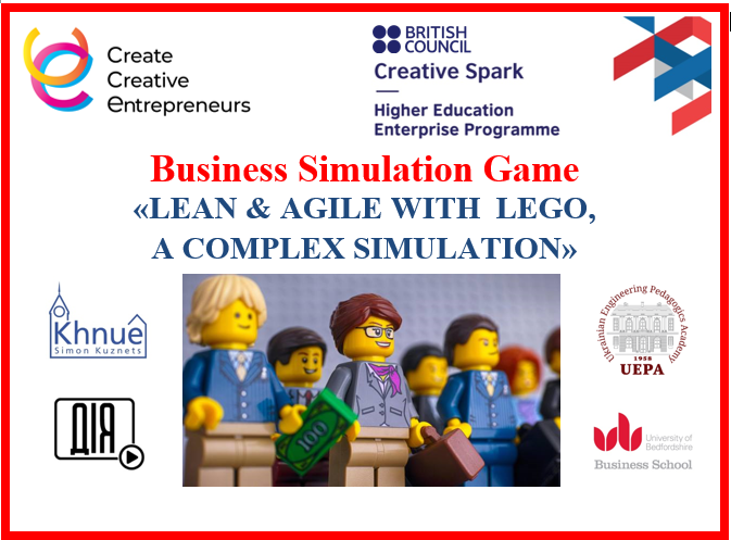 Тренінг розвитку бізнес-навичок з використанням технології Lego Business Play «Lean and Agile with Lego, a Complex Simulation»